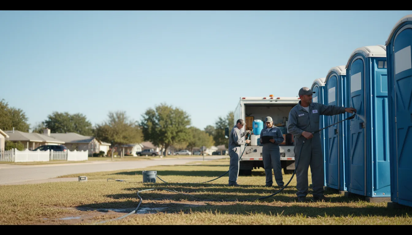 Long-Term Portable Toilet Rental in Carmen, OK near me